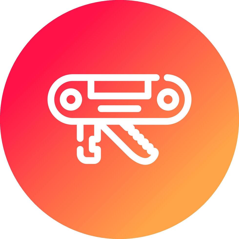 Swiss Army Knife Creative Icon Design vector