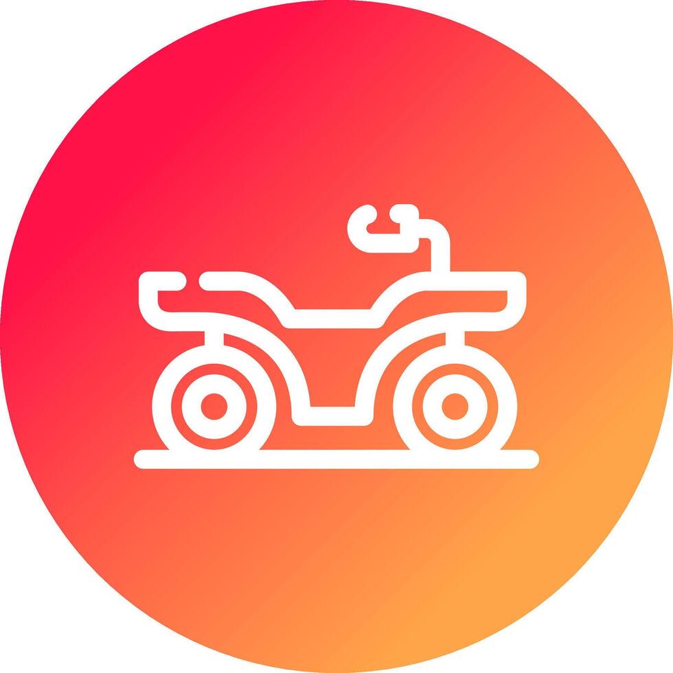 Quad Creative Icon Design vector