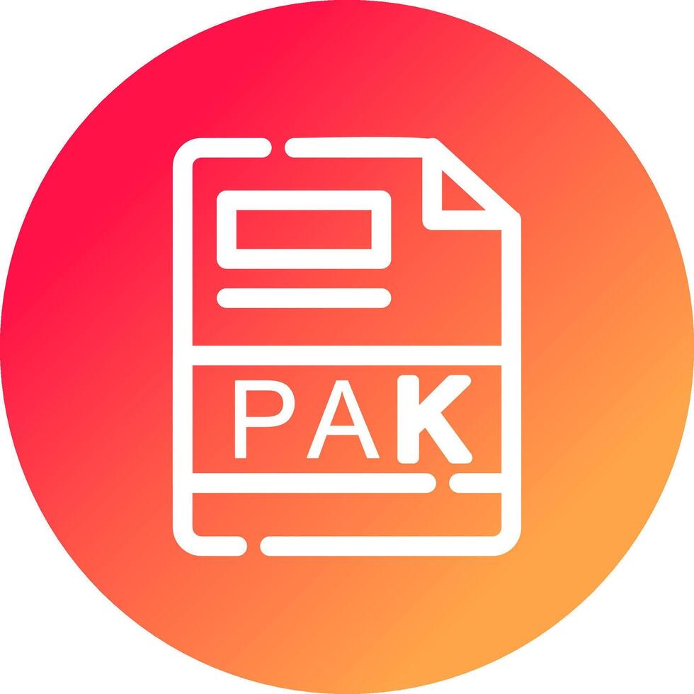 PAK Creative Icon Design vector