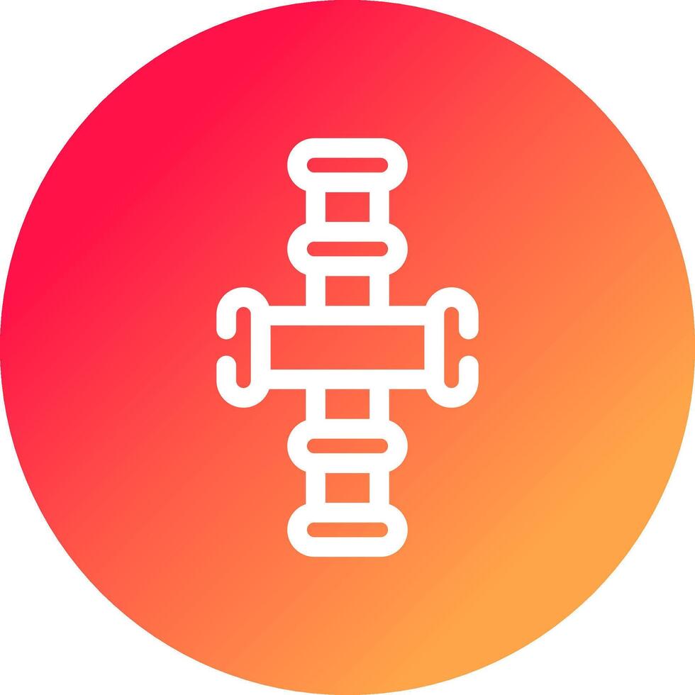 Pipeline Creative Icon Design vector