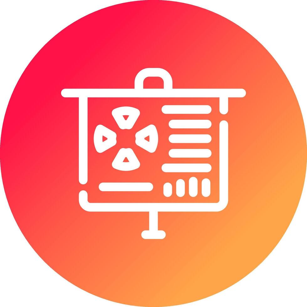 Presentation Creative Icon Design vector