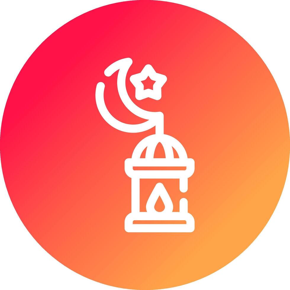 Ramadan Creative Icon Design vector