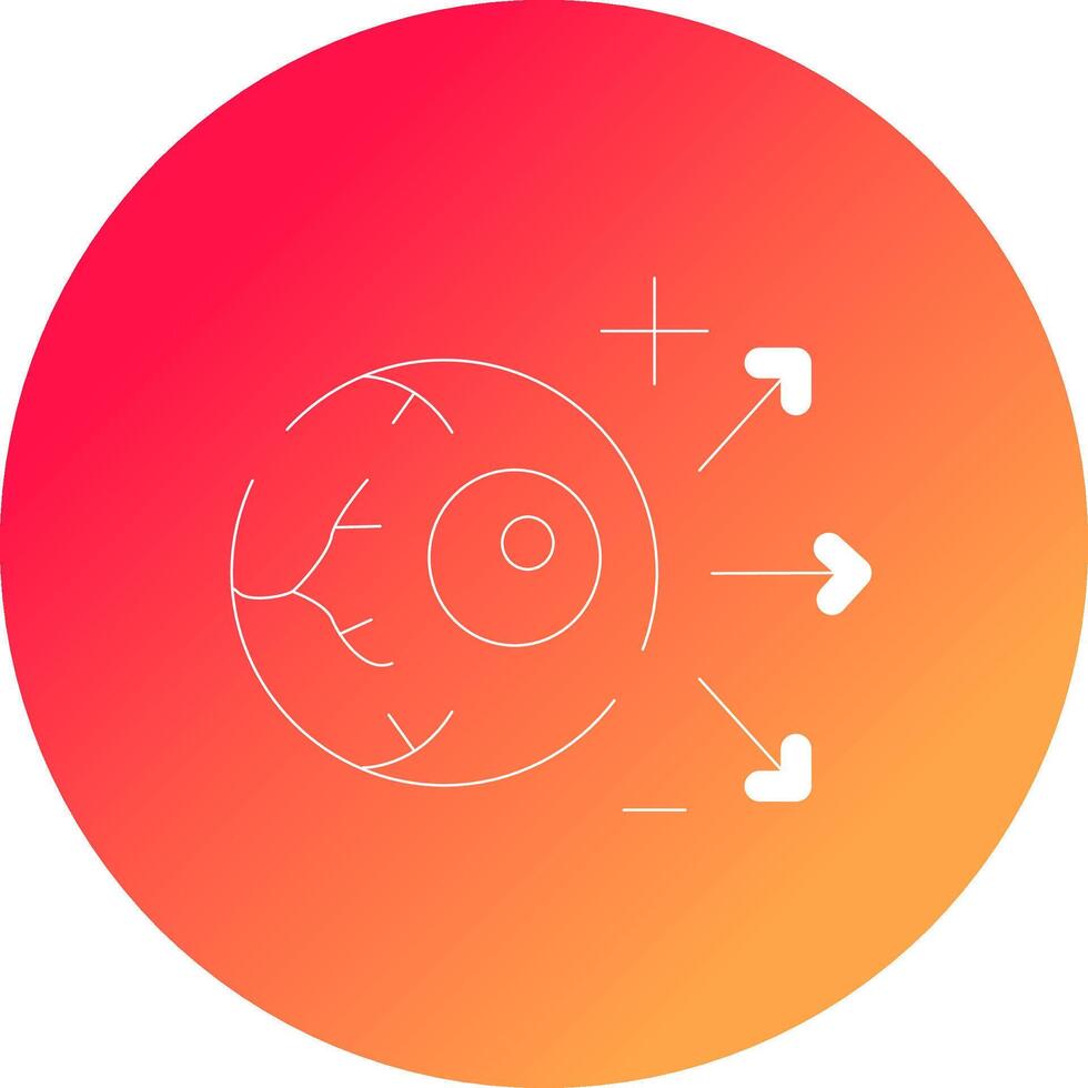 Longsighted Creative Icon Design vector