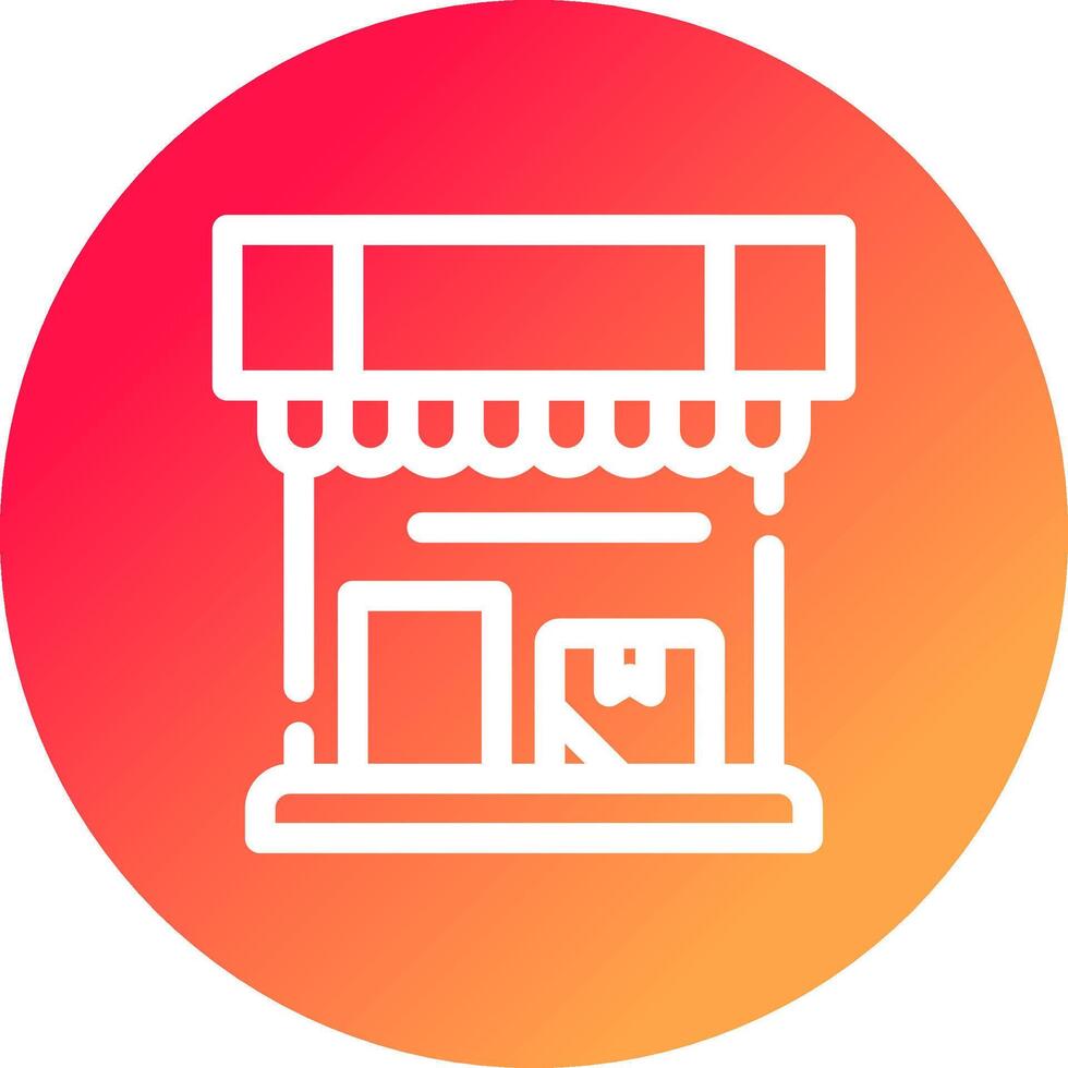 Store Creative Icon Design vector