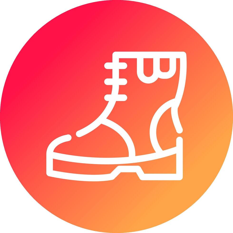 Boot Creative Icon Design vector