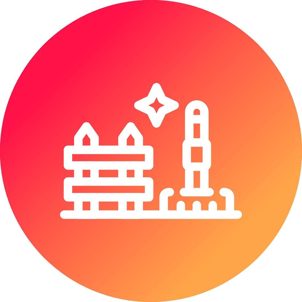 Backyard Cleaning Creative Icon Design vector