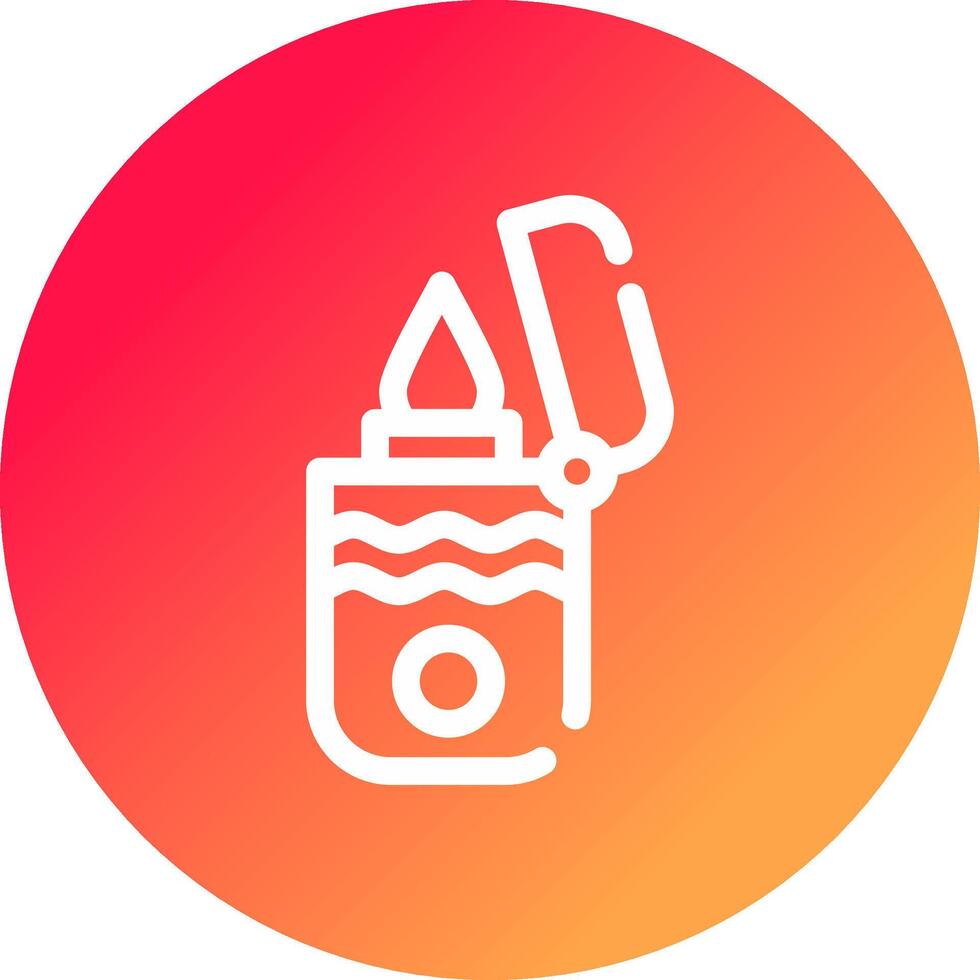 Lighter Creative Icon Design vector