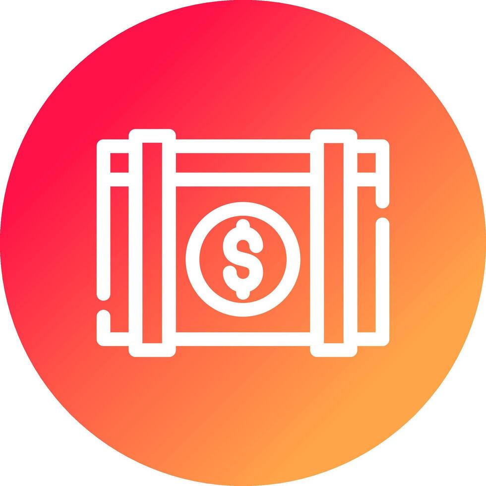 Salary Creative Icon Design vector