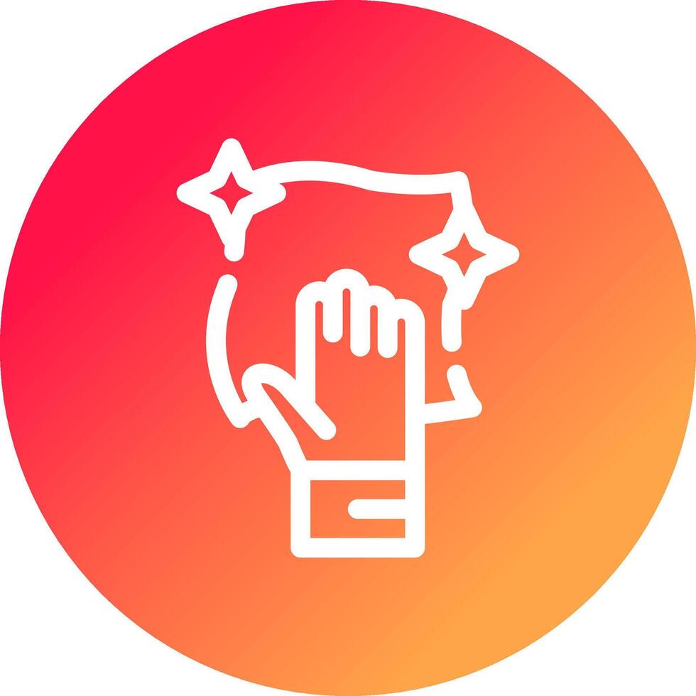 Wipe Creative Icon Design vector