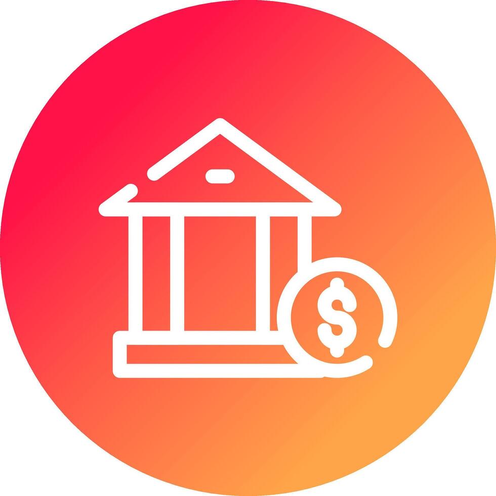 bancario Tarifa creativo icono diseño vector