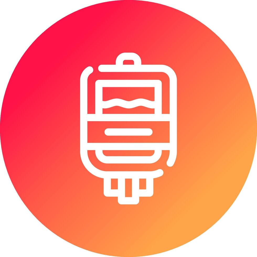 Blood Type A Creative Icon Design vector