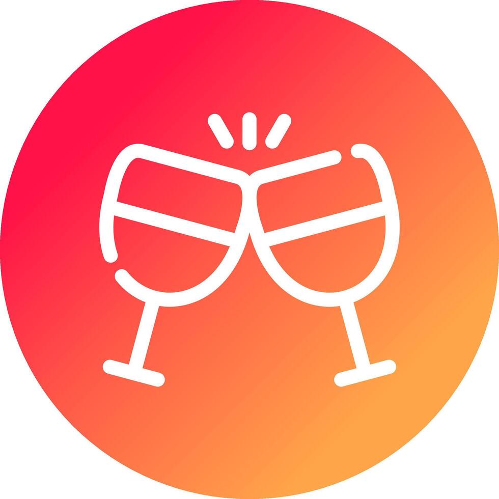 diseño de icono creativo de vino vector