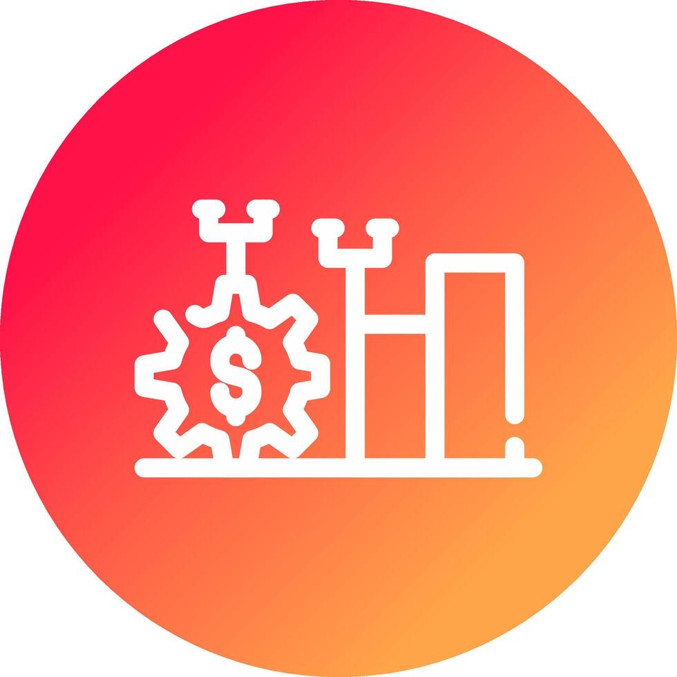 Digital Economy Creative Icon Design vector