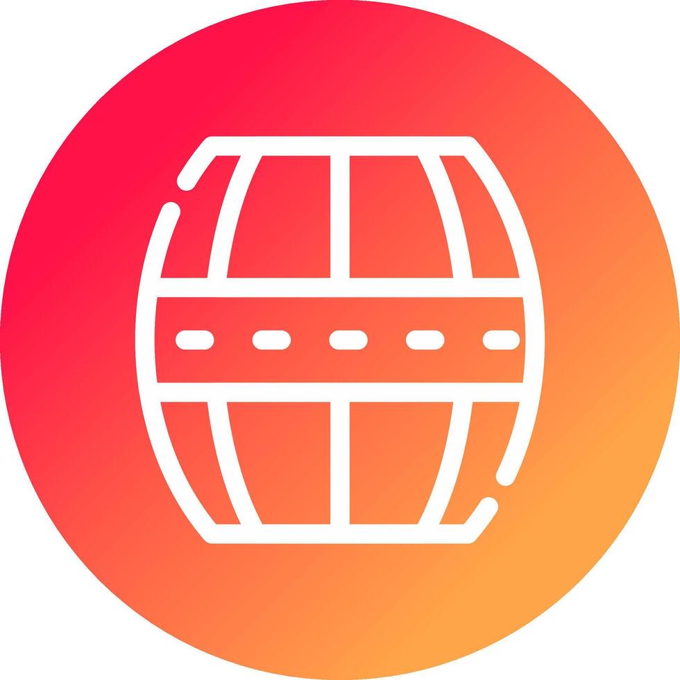 Barrel Creative Icon Design vector