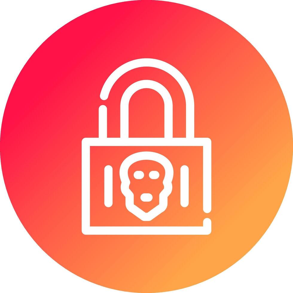 Lock Creative Icon Design vector