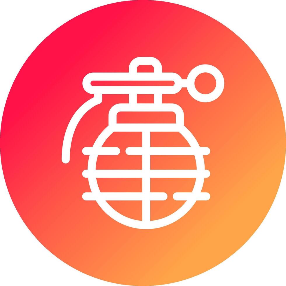 Grenade Creative Icon Design vector