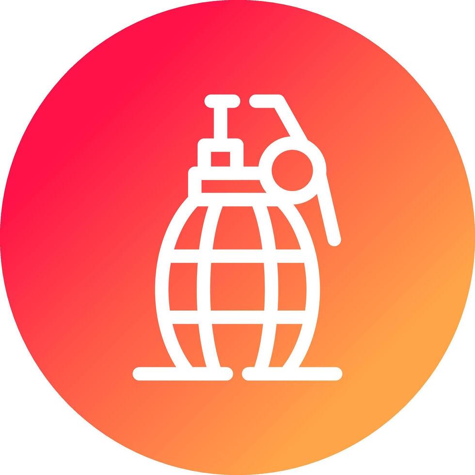 Grenade Creative Icon Design vector