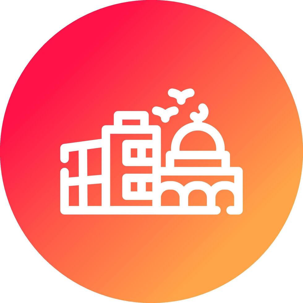 Skyscrapers Creative Icon Design vector