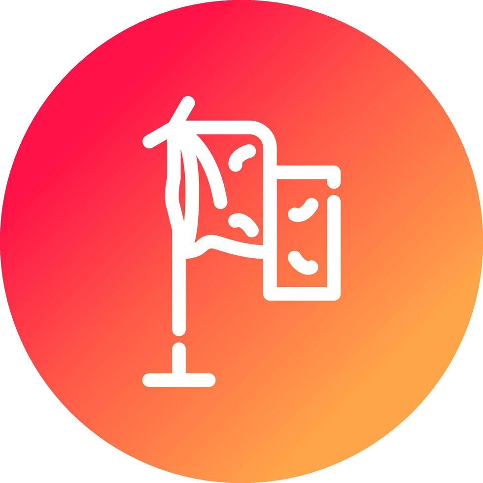 Surrender Creative Icon Design vector