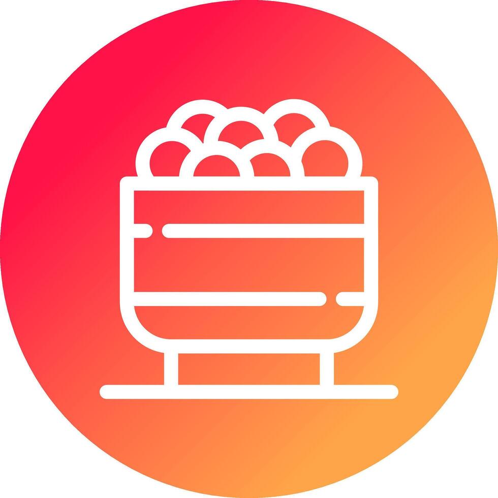 Cereal Creative Icon Design vector