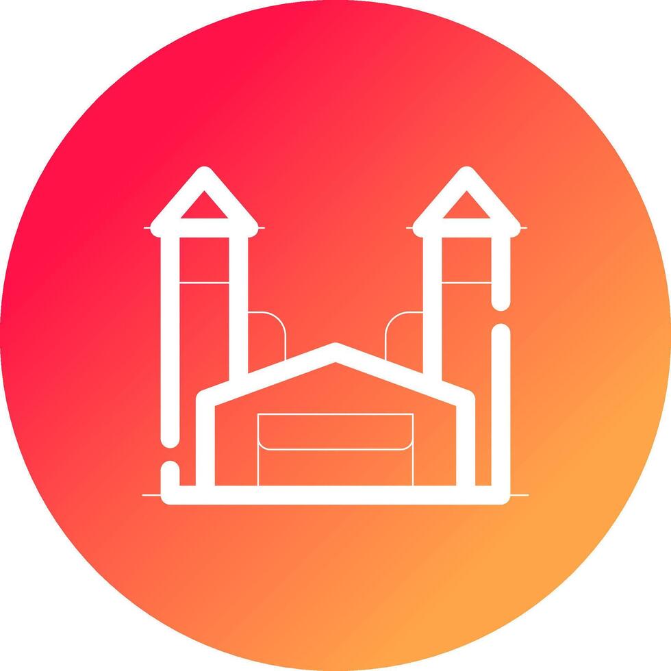 Factory Creative Icon Design vector