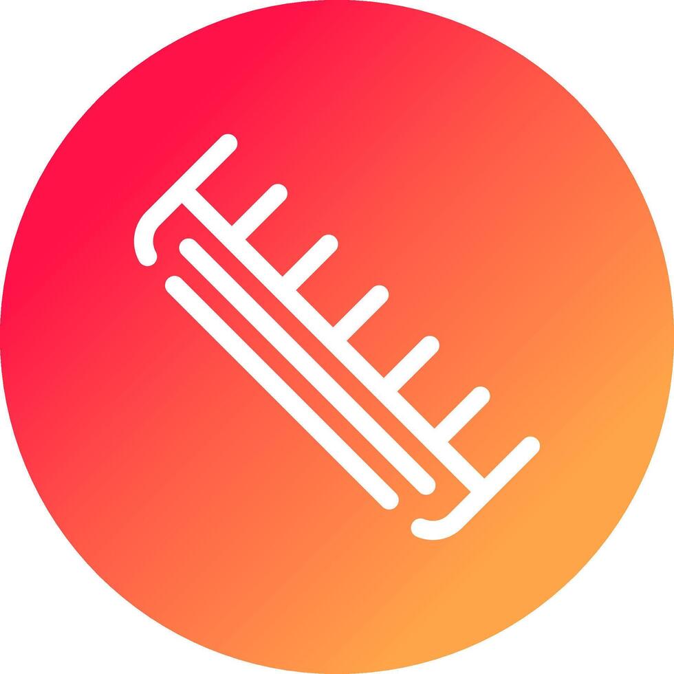 Comb Creative Icon Design vector