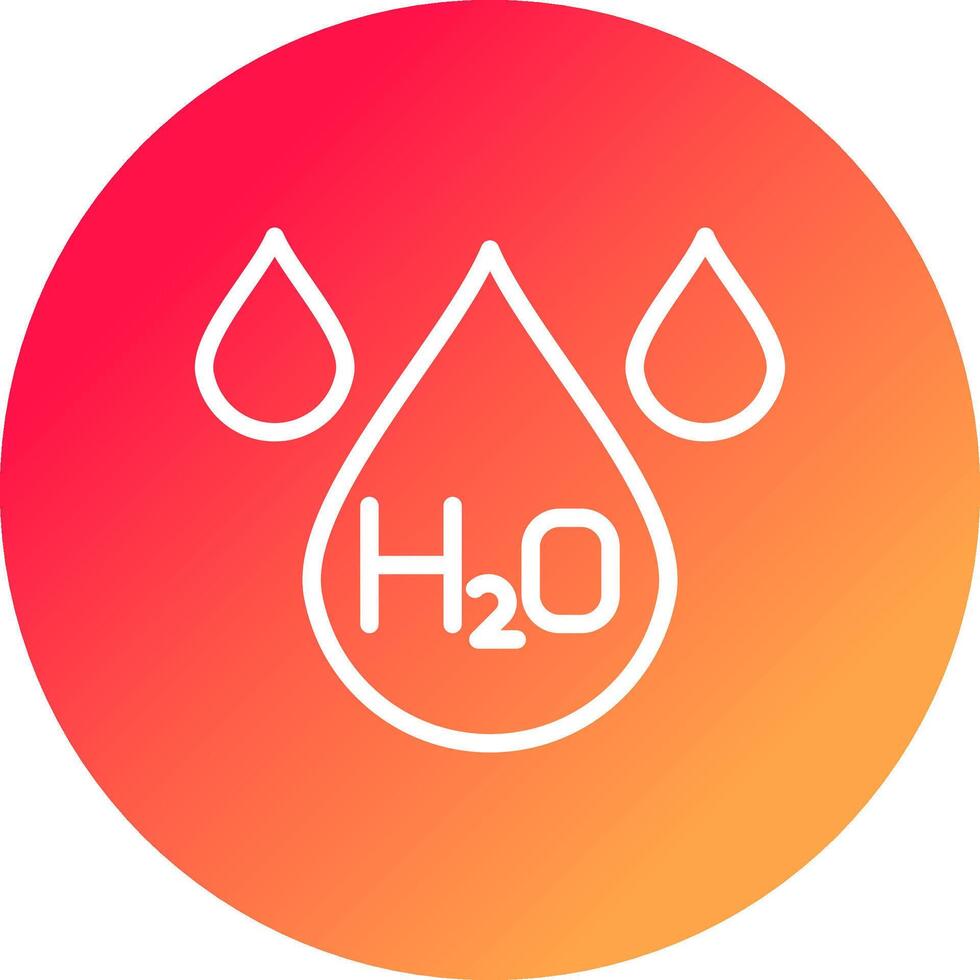 H2o Creative Icon Design vector