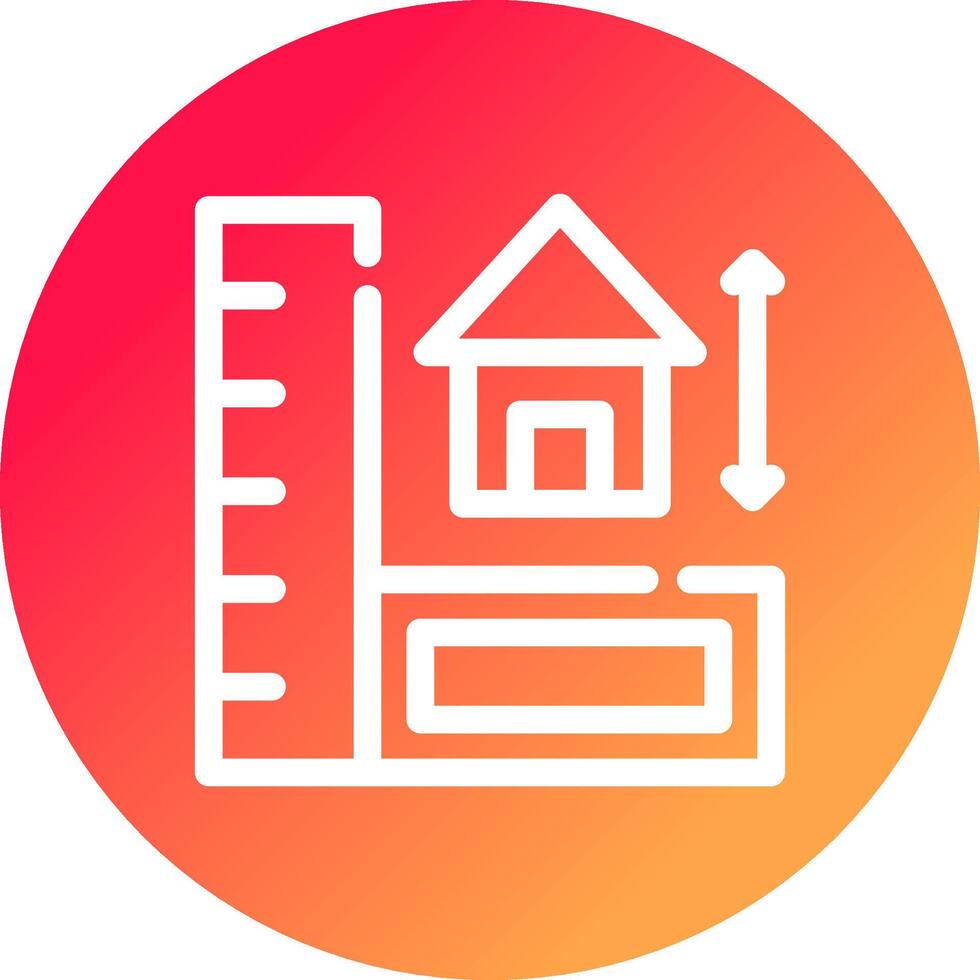 Measure Creative Icon Design vector