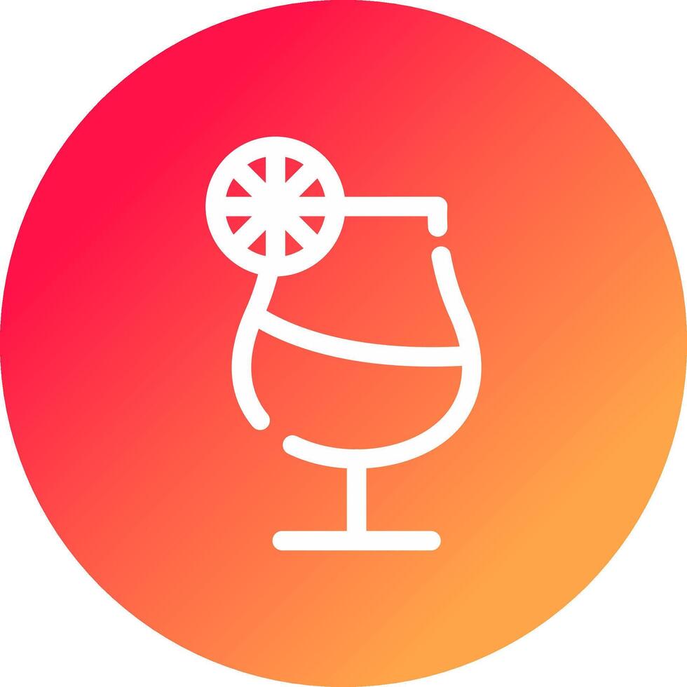 Martini Creative Icon Design vector
