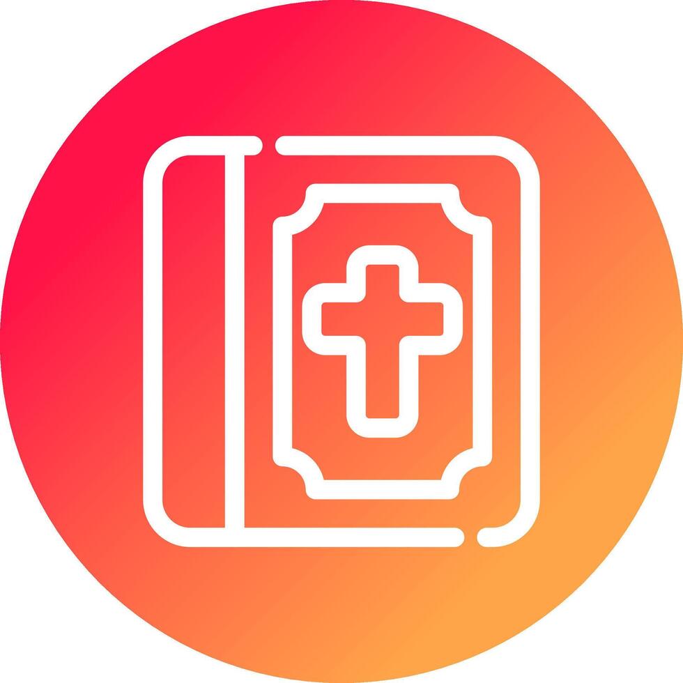 Bible Creative Icon Design vector