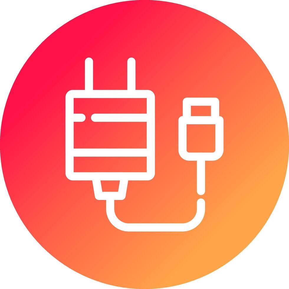 Charger Creative Icon Design vector