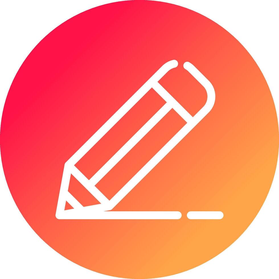 Pencil Creative Icon Design vector