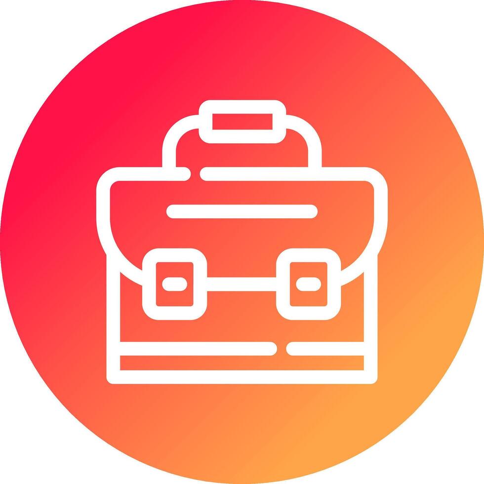 Briefcase Creative Icon Design vector