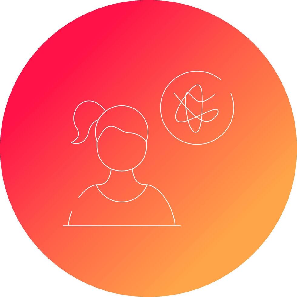 Mess Creative Icon Design vector