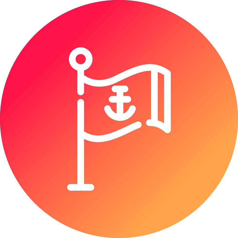 Jolly Roger Creative Icon Design vector