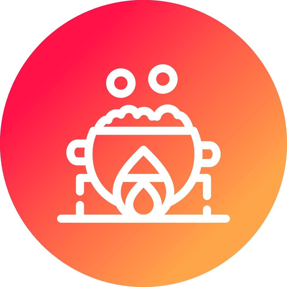Cauldron Creative Icon Design vector