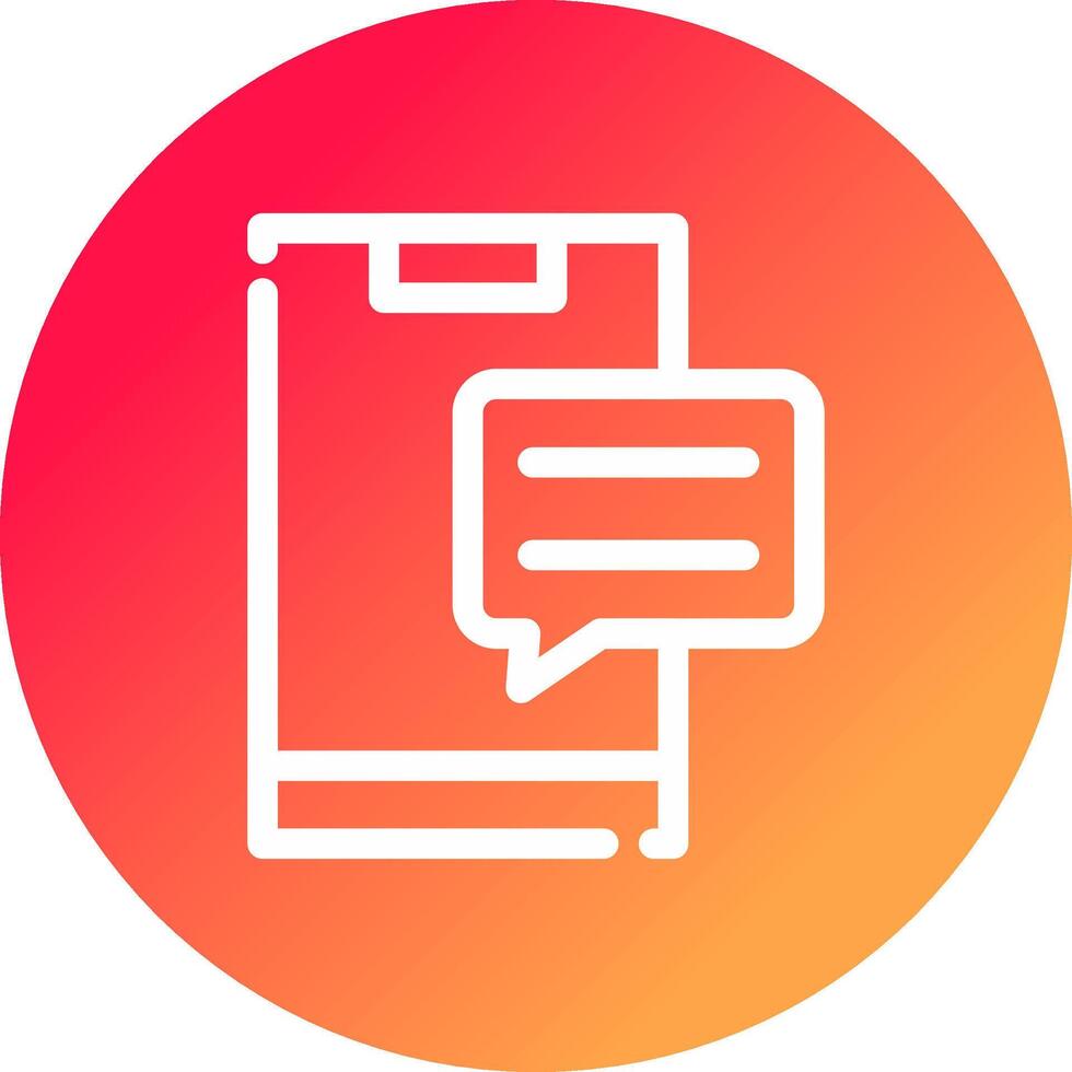 Chat Creative Icon Design vector