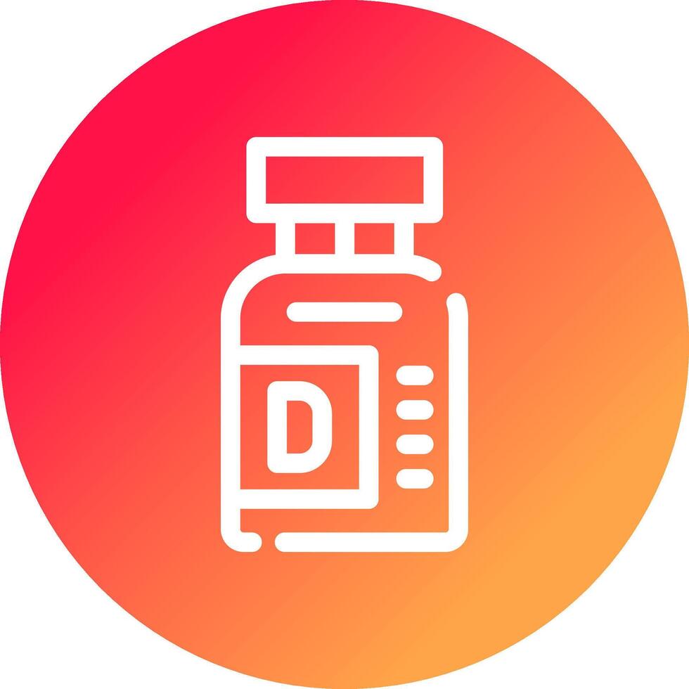 Vitamins Creative Icon Design vector