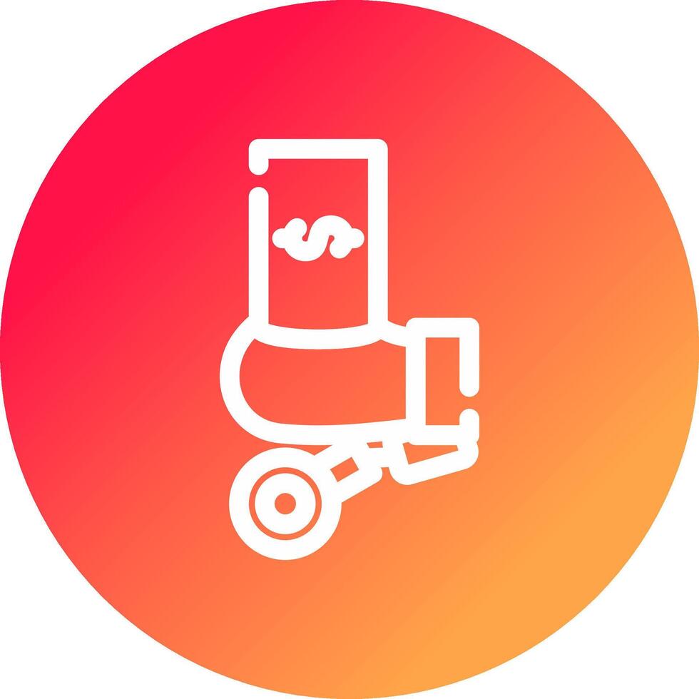 Corruption Creative Icon Design vector