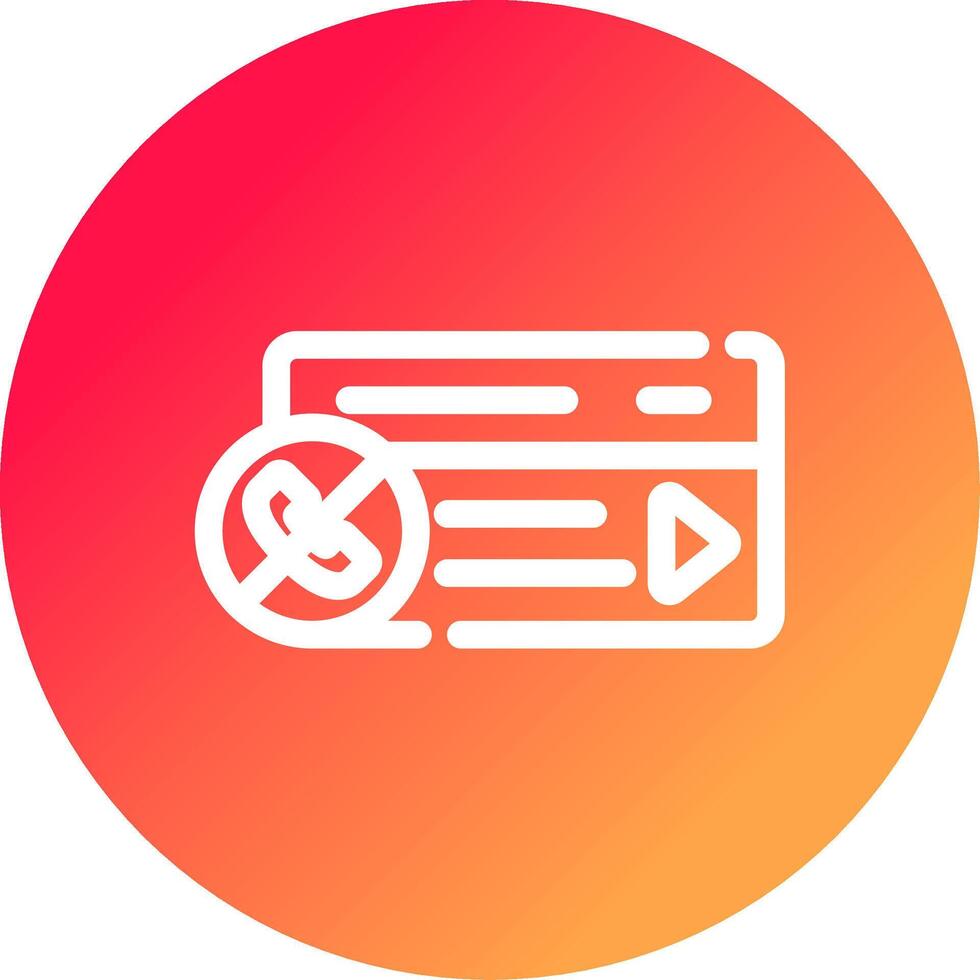 Contactless Services Creative Icon Design vector