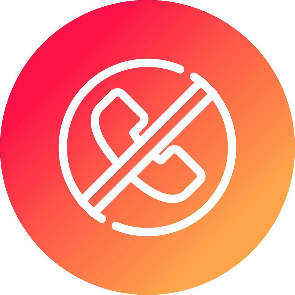 Contactless Creative Icon Design vector