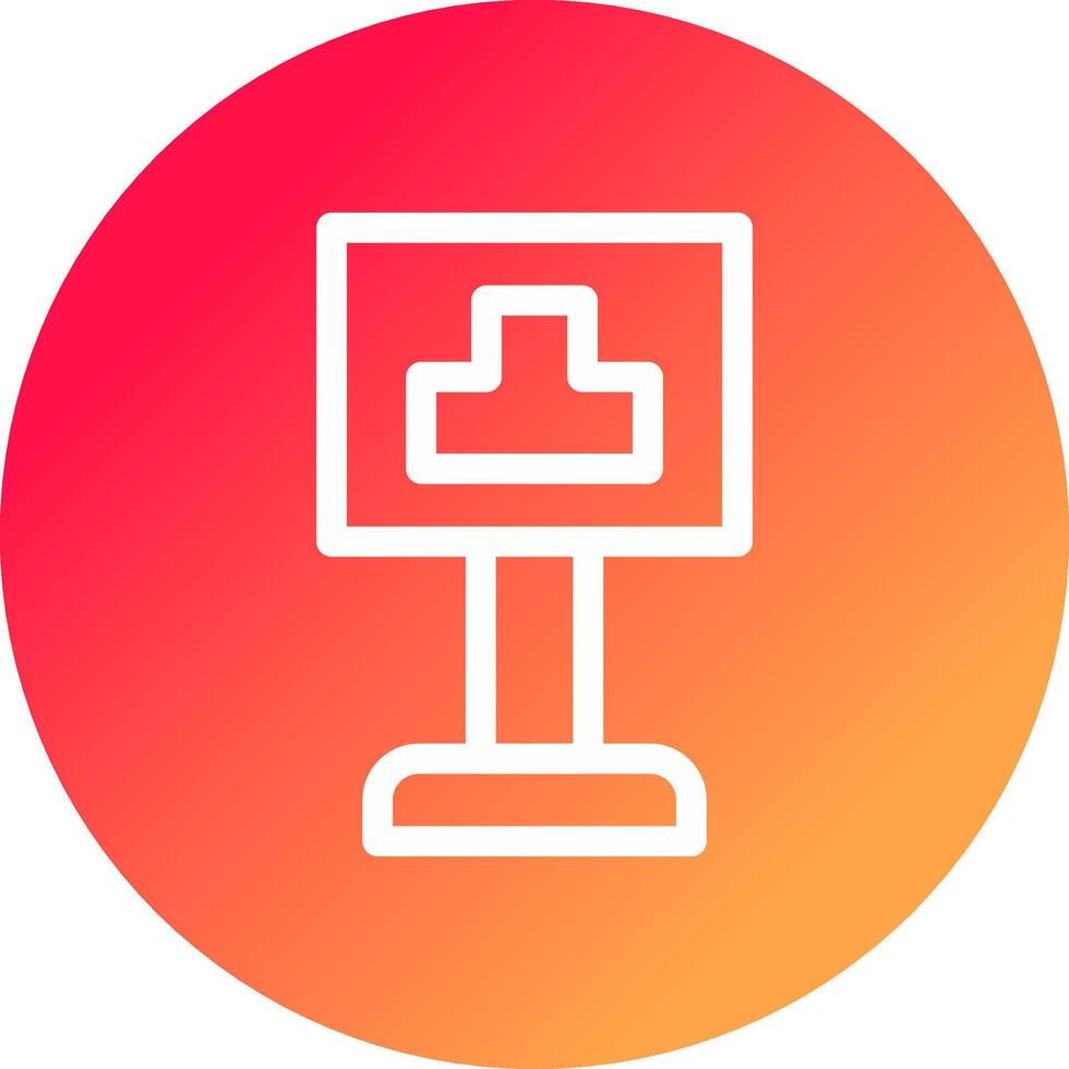 Intersection Creative Icon Design vector