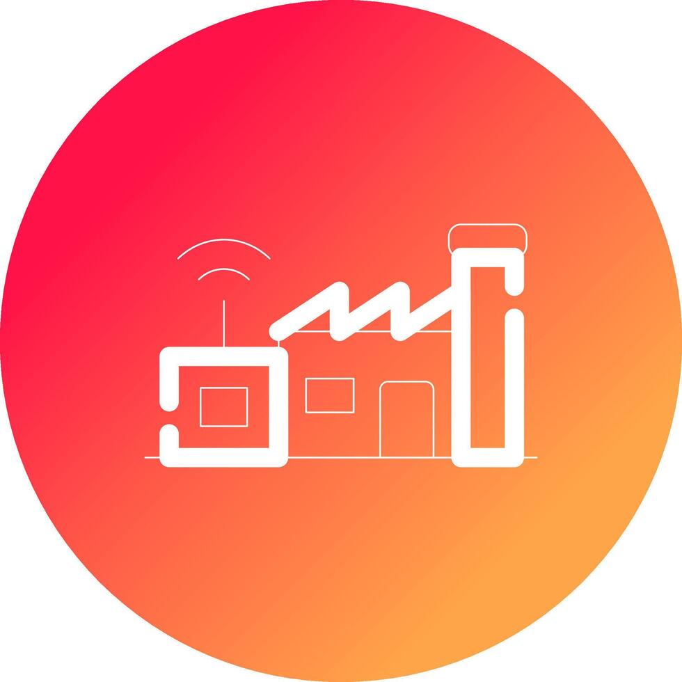 Smart Industry Creative Icon Design vector