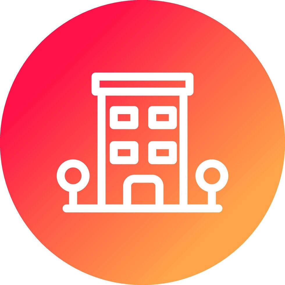 diseño de icono creativo de apartamento vector