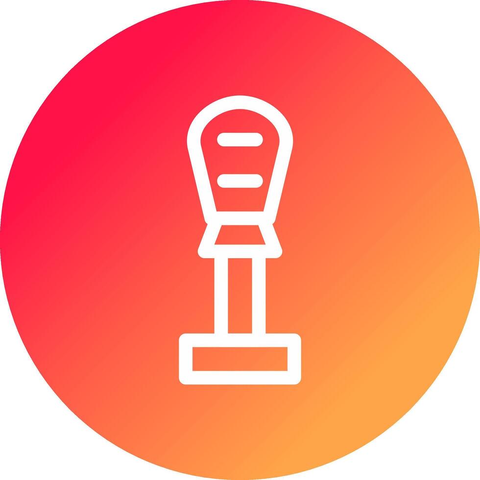 Gearshift Creative Icon Design vector