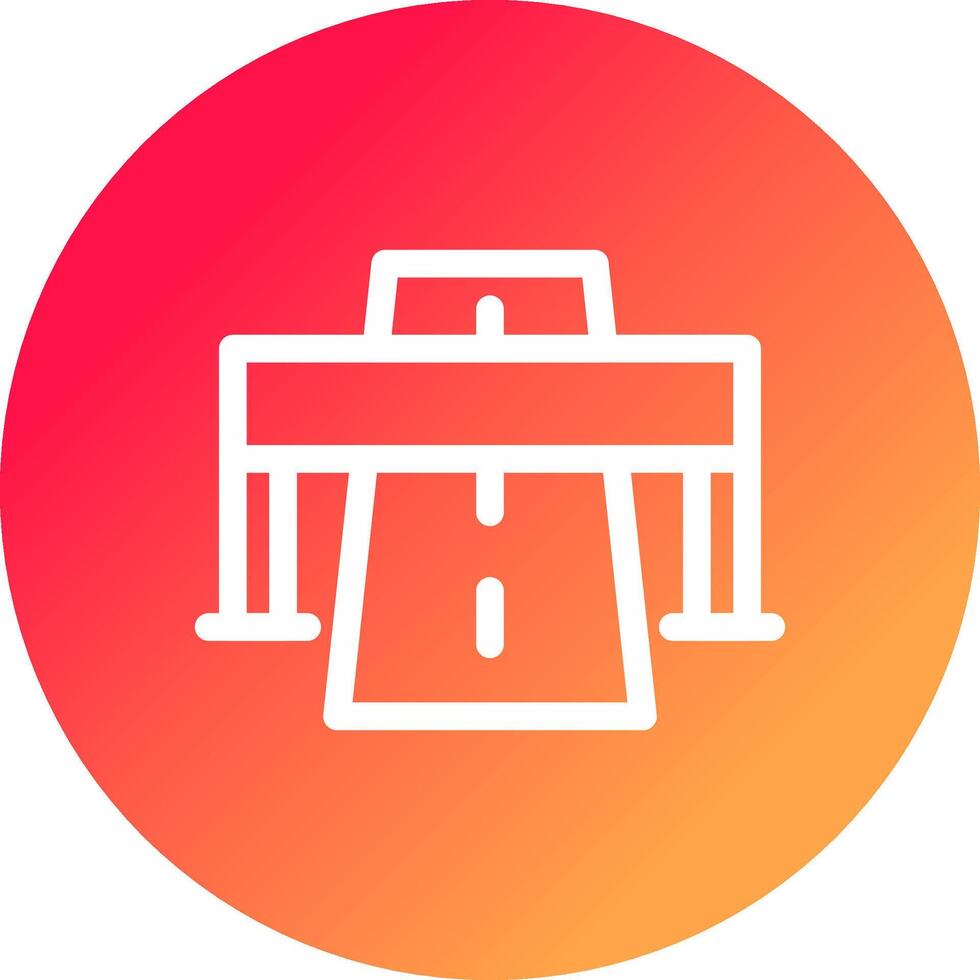 Motorway Creative Icon Design vector