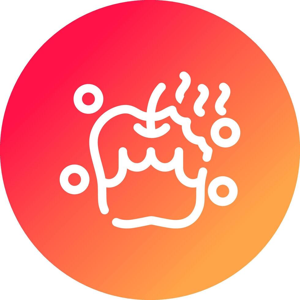 Rotten Creative Icon Design vector