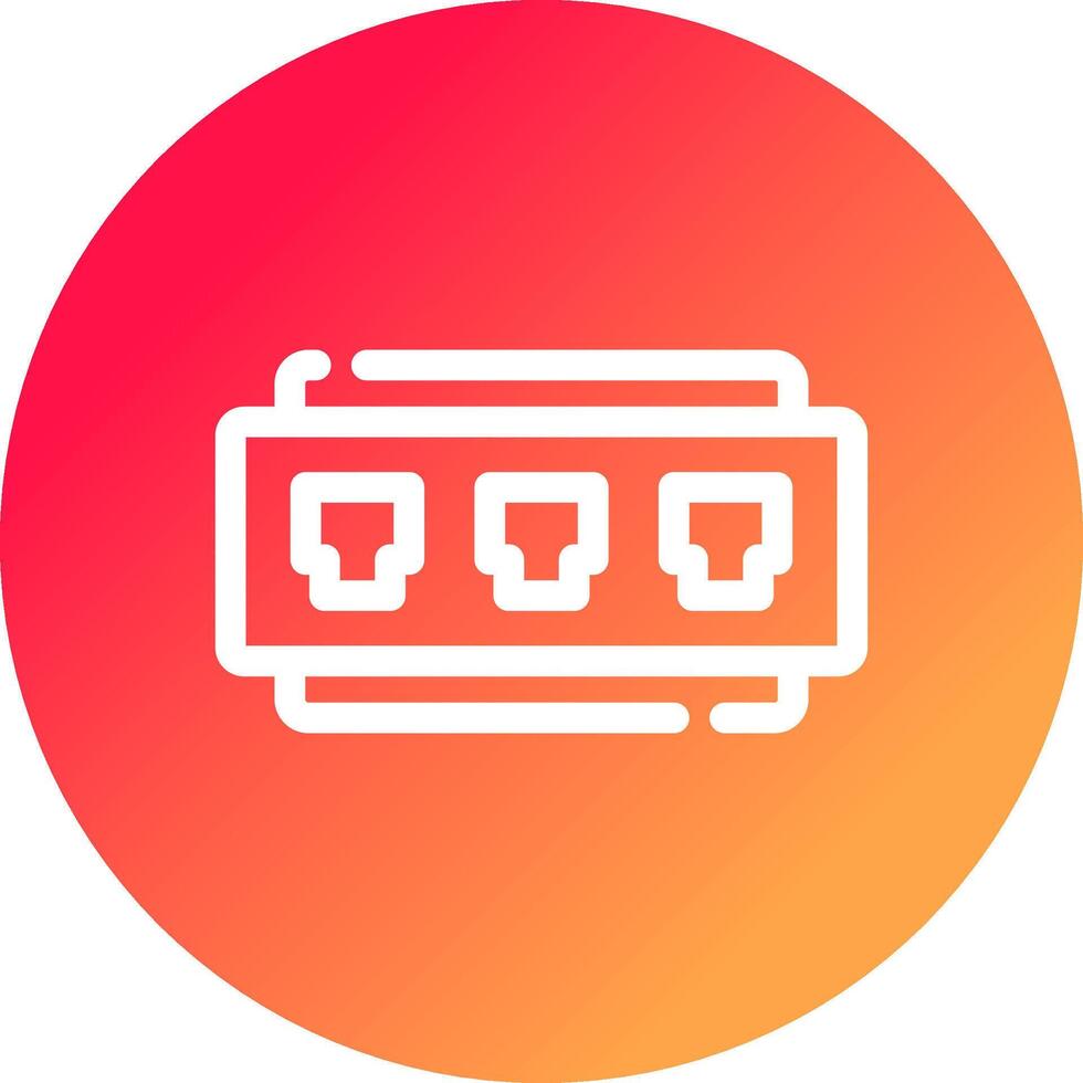 Hub Creative Icon Design vector