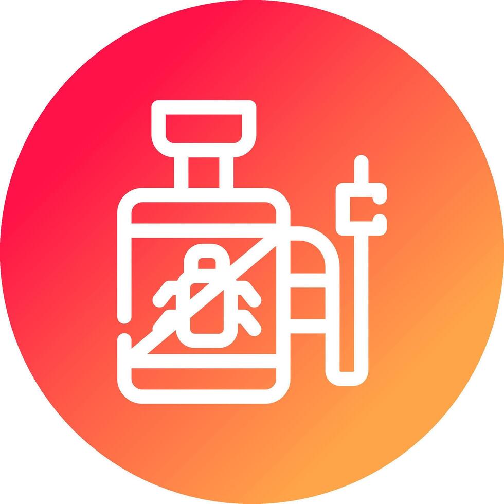 Pesticide Creative Icon Design vector