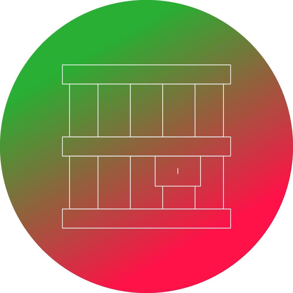 Jail Creative Icon Design vector